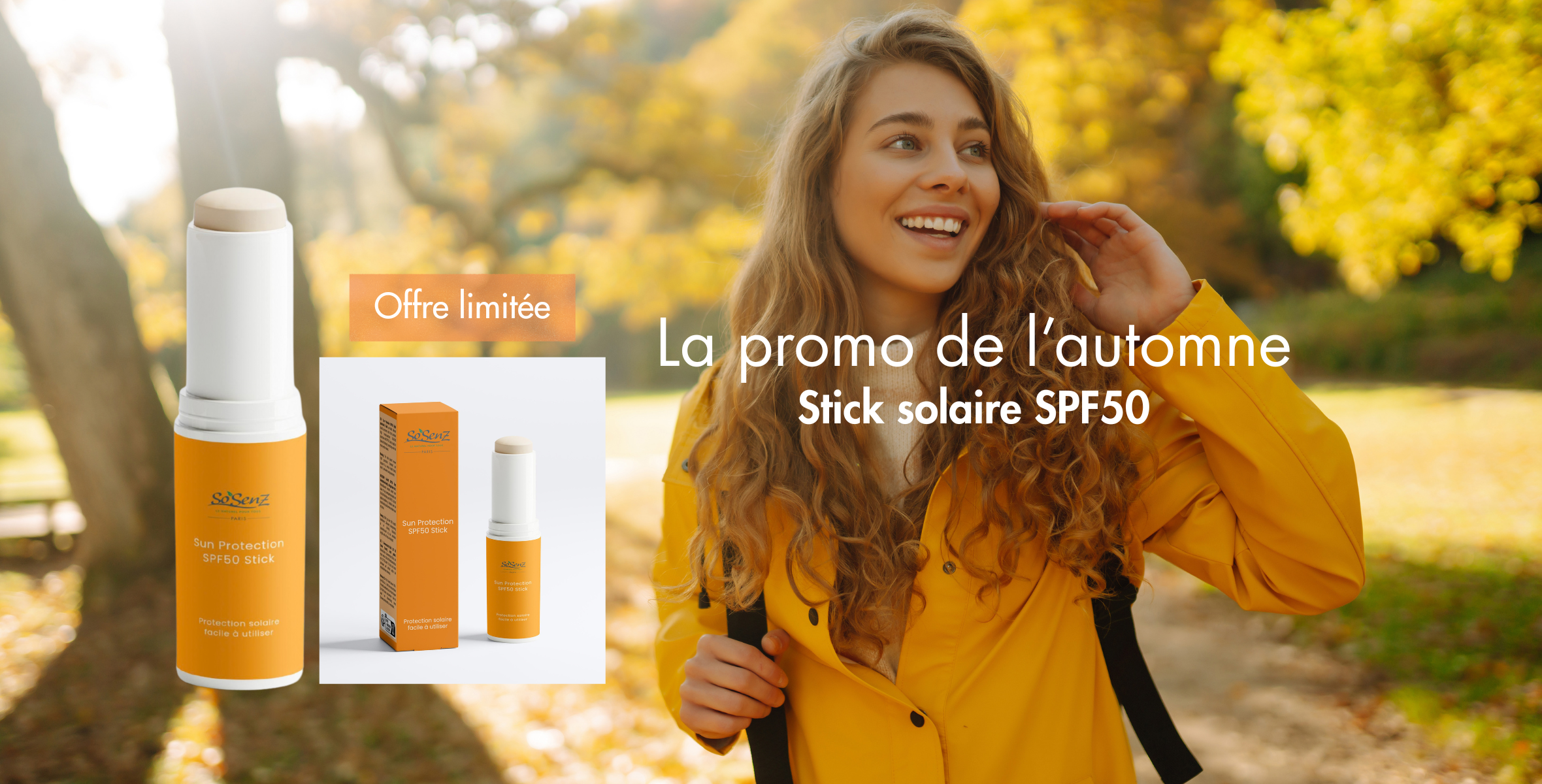 stick solaire SPF50