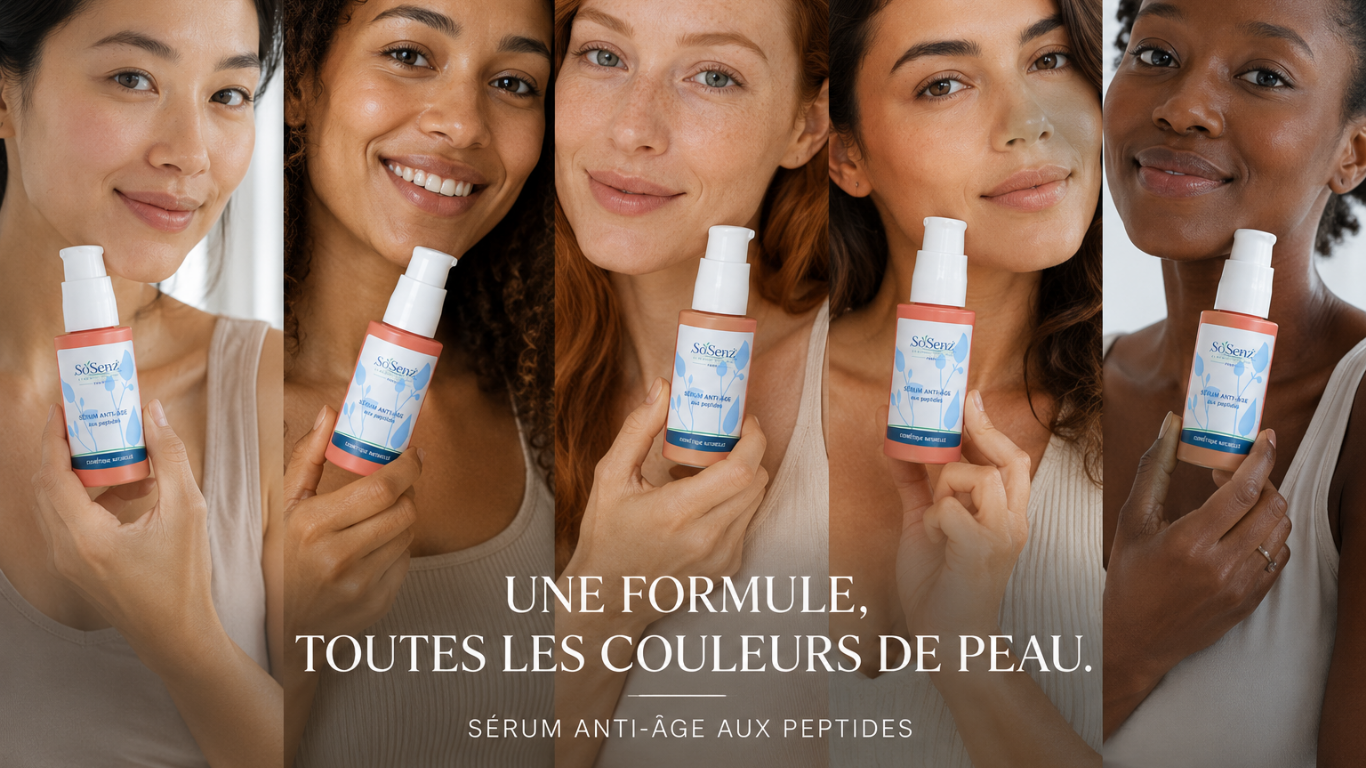 Nouveau serum anti-age aux pepetides So'Senz